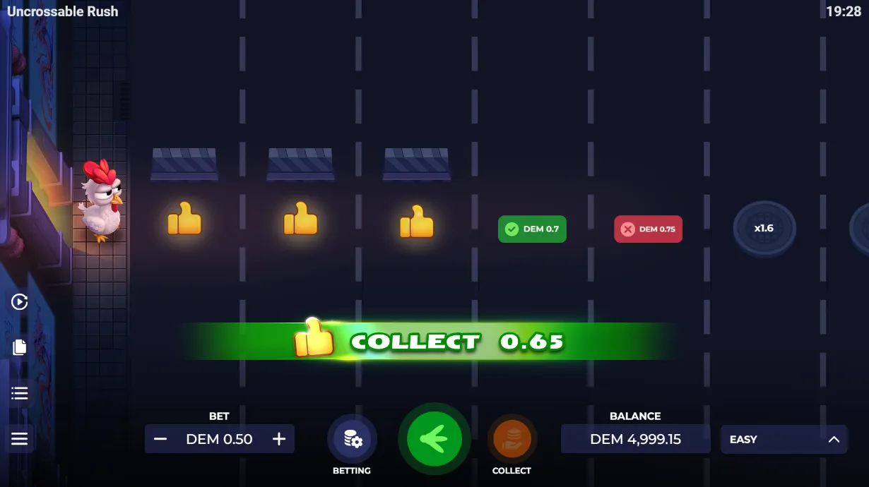 Uncrossable Rush
